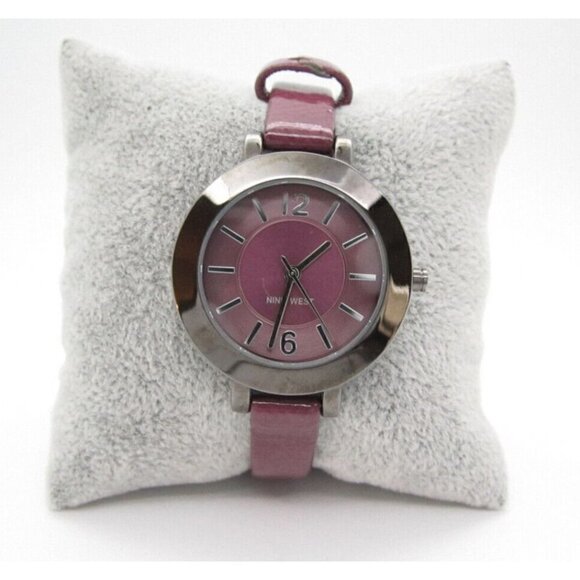 Women's Nine West Quartz WR Analog 36mm Dial Causal Round Watch (F56) - Picture 1 of 9